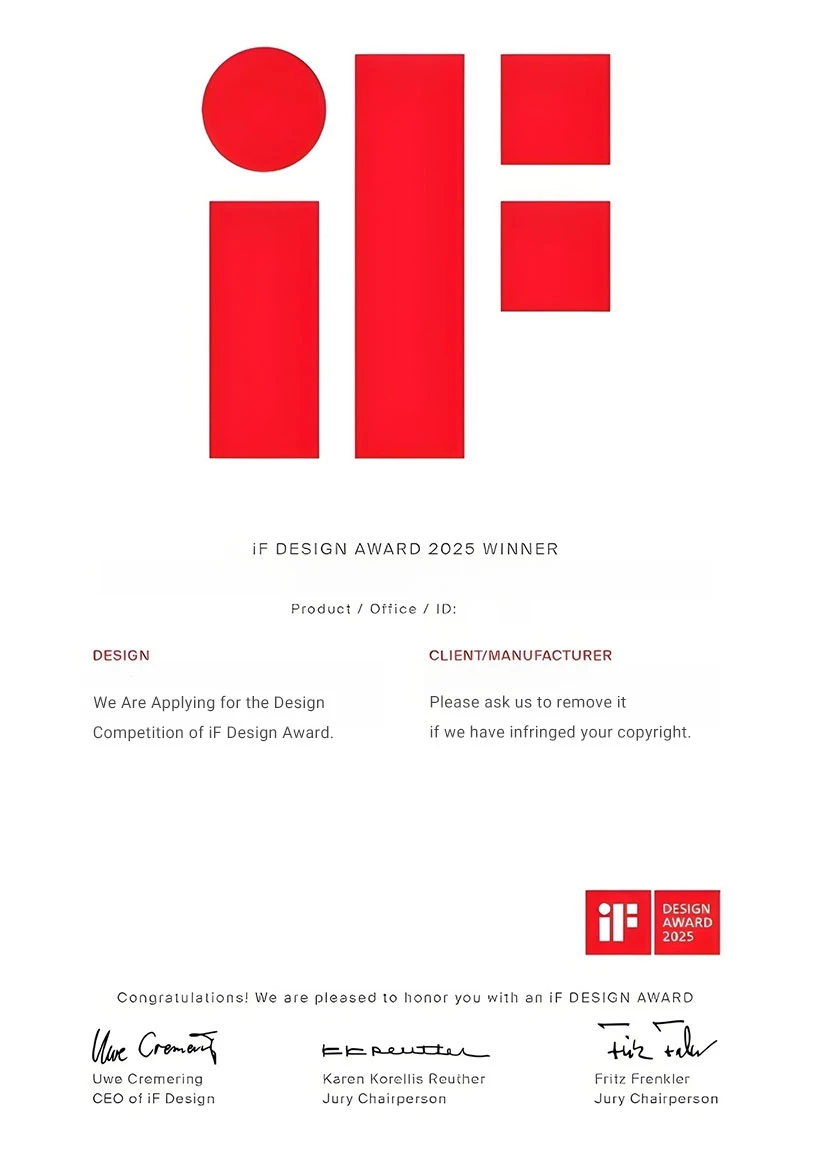 IF Design Award Candidatura 2025