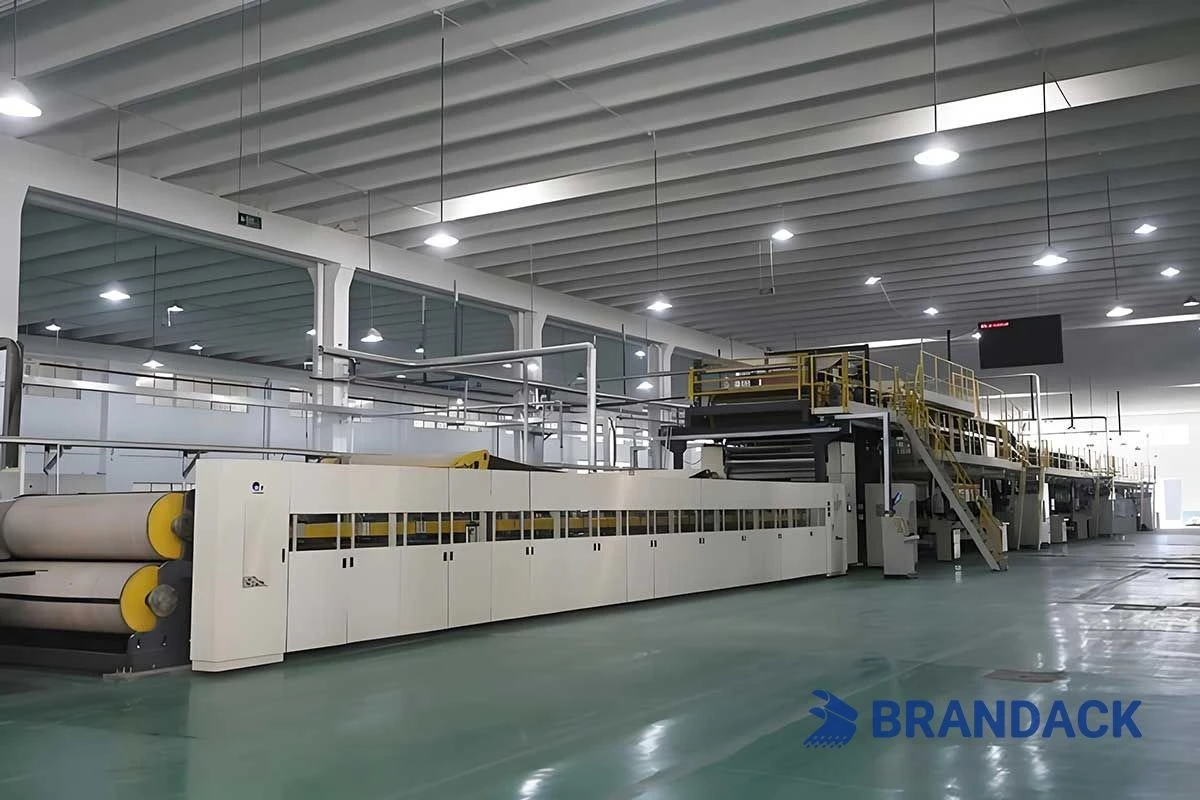 Linea di produzione di cartone ondulato