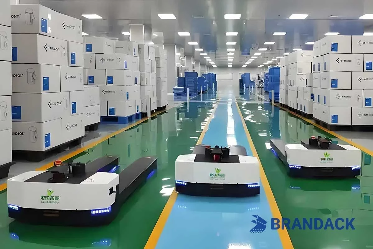 Robot di movimentazione AGV 02 - Innovazione nella tecnologia di stoccaggio