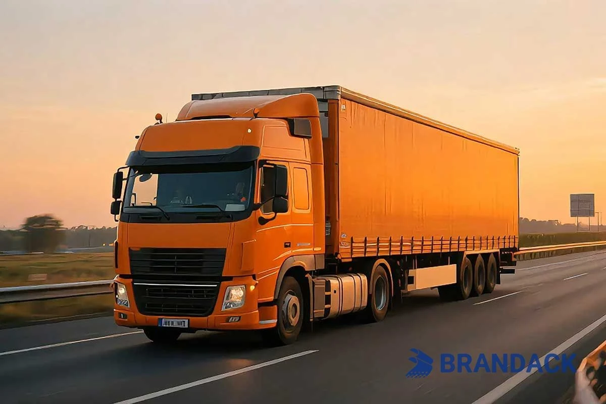 Trasporto su strada tramite camion 02